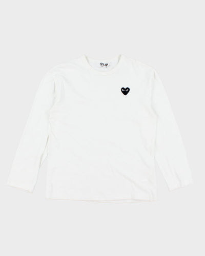 Comme Des Garcons Play Long Sleeve T-shirt - L