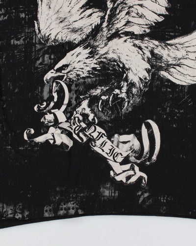 Y2k 00s Konflic Eagle T-shirt - XL
