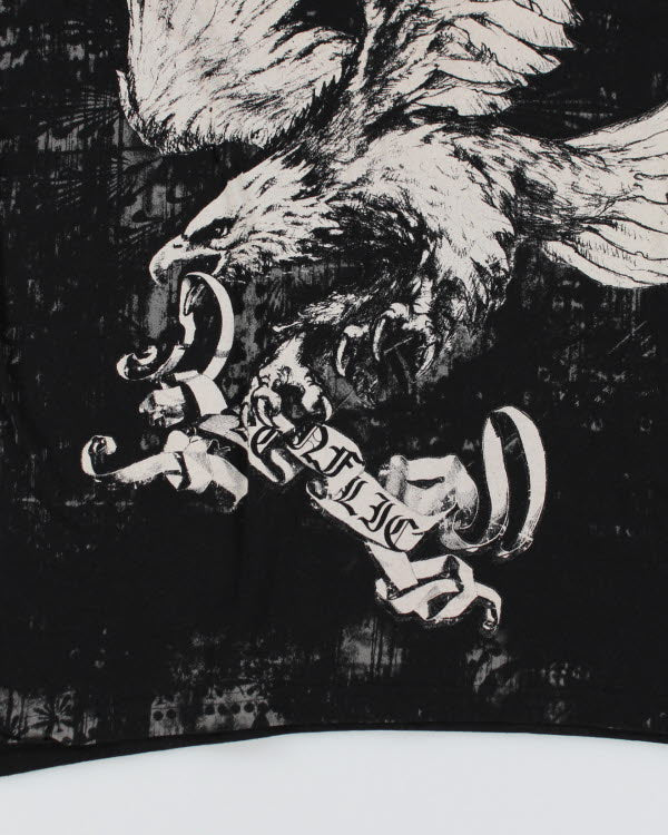 Y2k 00s Konflic Eagle T-shirt - XL