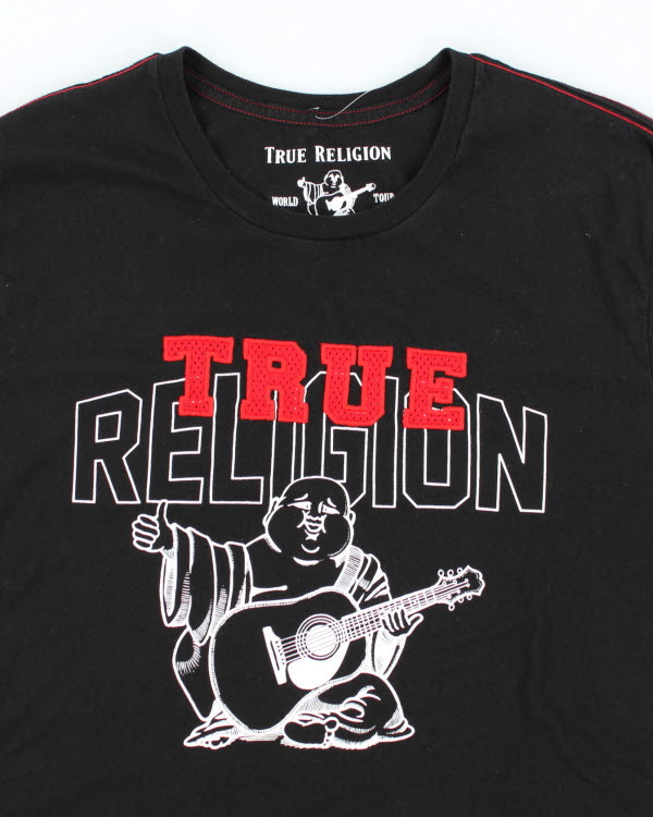 True Religion Black T-shirt - L