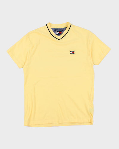 Vintage Y2K Tommy Jeans V Neck T-Shirt - L