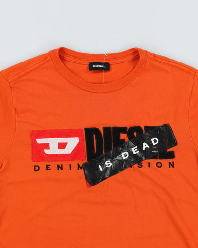 Vintage Y2K Diesel is Dead T-Shirt - M
