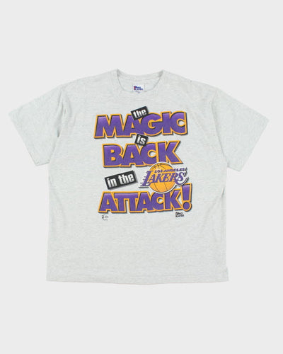 Vintage 90's Lakers Magic Johnson NBA T-Shirt - XL