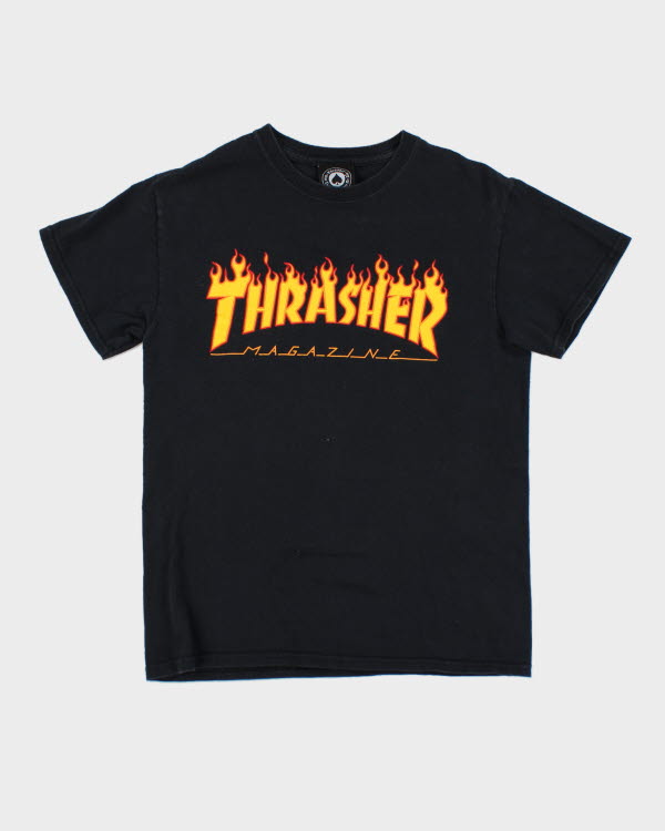 Vintage Thrasher Magazine Flame T-Shirt - S
