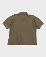 Burberry Khaki Polo Shirt - M