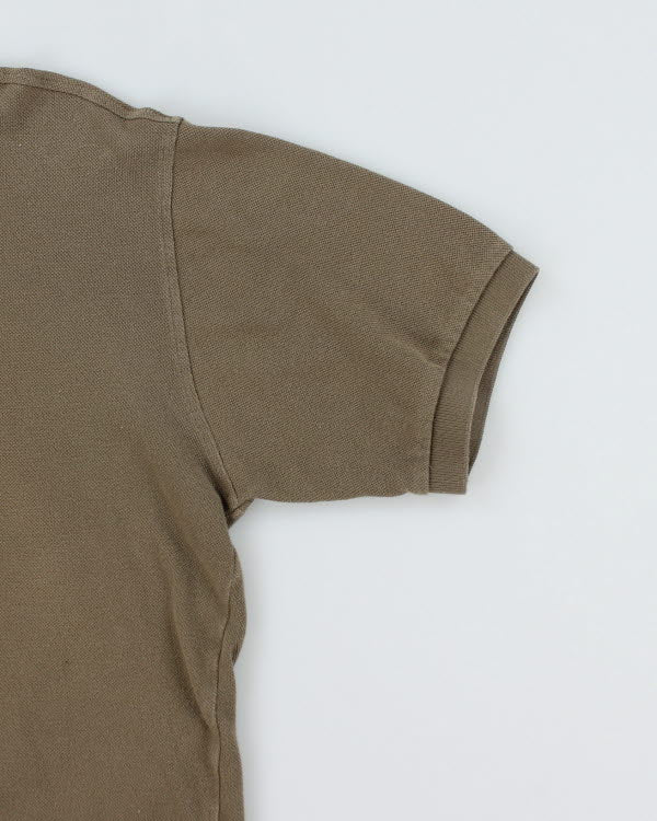 Burberry Khaki Polo Shirt - M