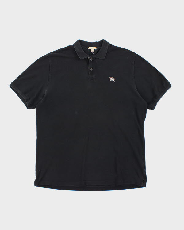 Burberry Black Polo Shirt - XXL