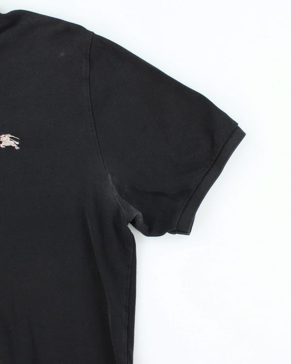 Burberry Black Polo Shirt - XXL