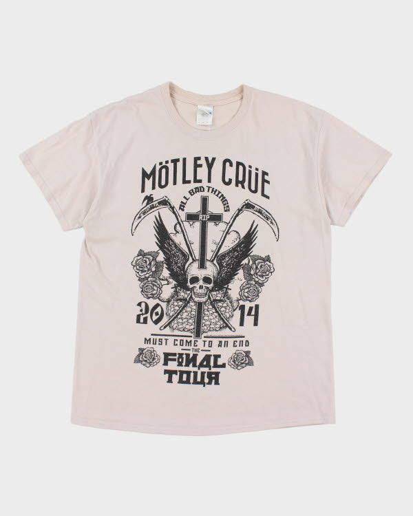 Motley Crue 2017 Final Tour Band T-Shirt - L