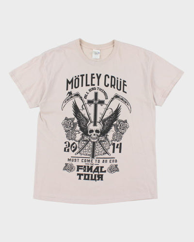 Motley Crue 2017 Final Tour Band T-Shirt - L