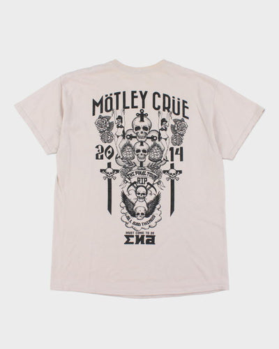 Motley Crue 2017 Final Tour Band T-Shirt - L