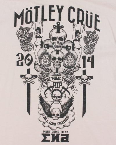 Motley Crue 2017 Final Tour Band T-Shirt - L