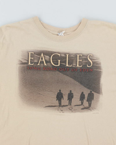 Vintage 2007 Eagles Long Road Out of Eden Band T-Shirt - L