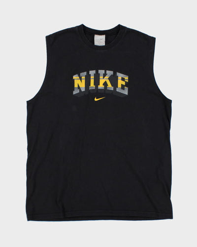 Vintage Y2K Nike Textured Logo Vest - L