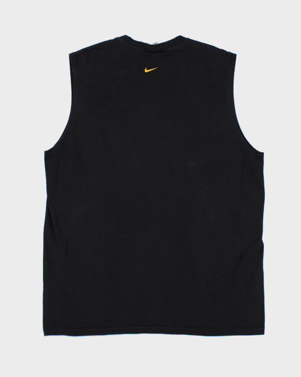 Vintage Y2K Nike Textured Logo Vest - L