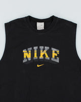 Vintage Y2K Nike Textured Logo Vest - L