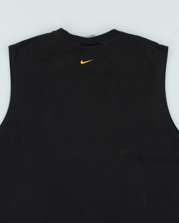 Vintage Y2K Nike Textured Logo Vest - L