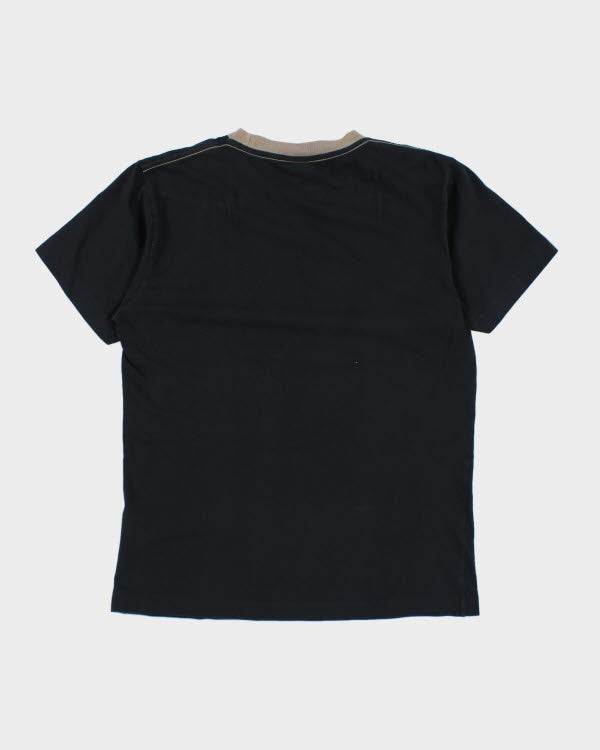 Vintage Y2K Diesel Ringer Style T-Shirt - L