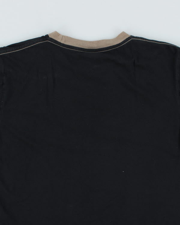 Vintage Y2K Diesel Ringer Style T-Shirt - L