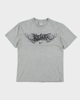 Vintage Y2K Nike Tribal Logo T-Shirt - L