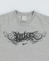 Vintage Y2K Nike Tribal Logo T-Shirt - L