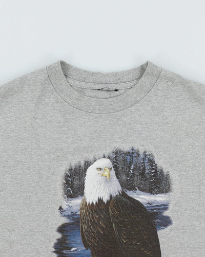 Vintage 1996 Eagle Graphic T-Shirt - M