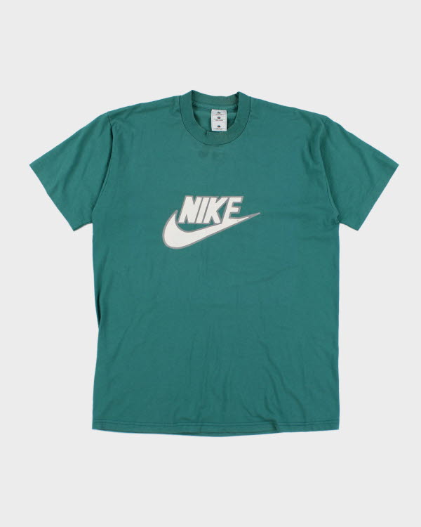 Vintage 90's Single Stitch Nike Logo T-Shirt - L