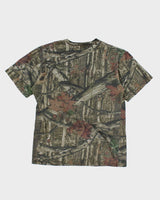 Vintage Y2K Real Tree Camo T-Shirt - L