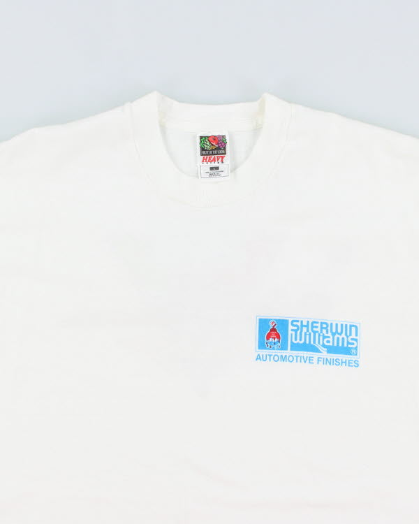 Vintage 90's Single Stitch Racing Car T-Shirt - L