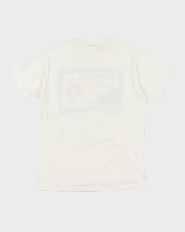 Vintage 80's Single Stitch Surfcats T-Shirt - L