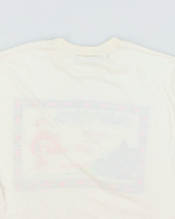 Vintage 80's Single Stitch Surfcats T-Shirt - L