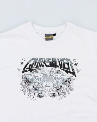 Vintage Y2K Quiksilver Graphic T-Shirt - M
