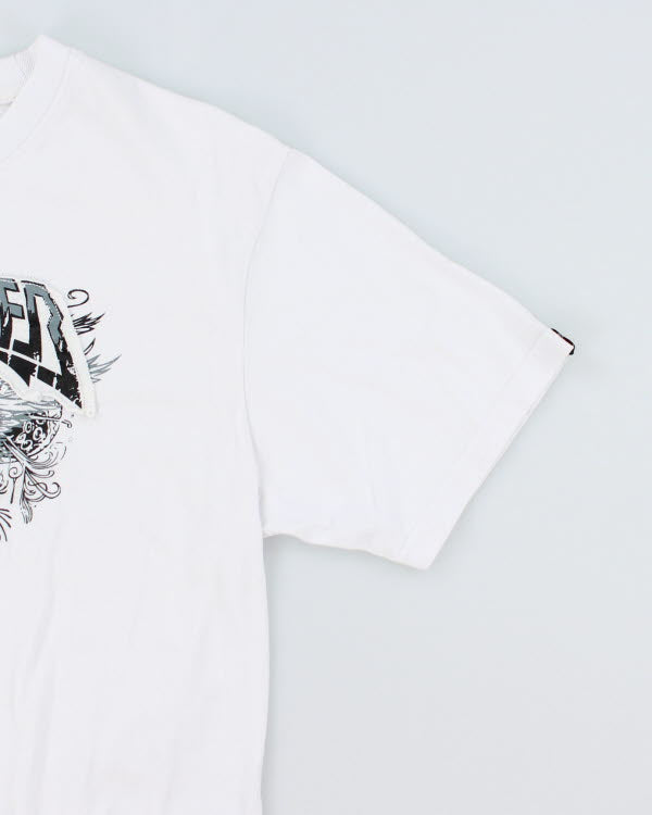 Vintage Y2K Quiksilver Graphic T-Shirt - M