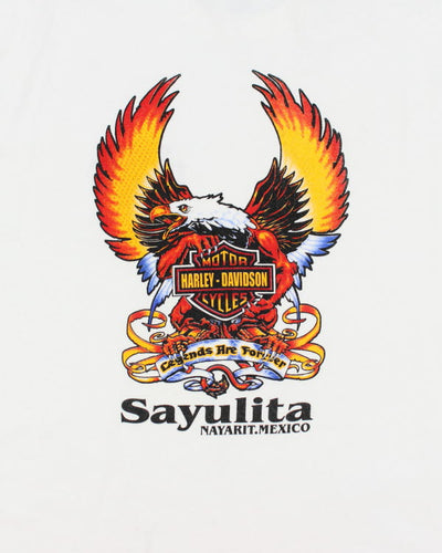 Vintage Harley Davidson Mexico Biker T-Shirt - XL