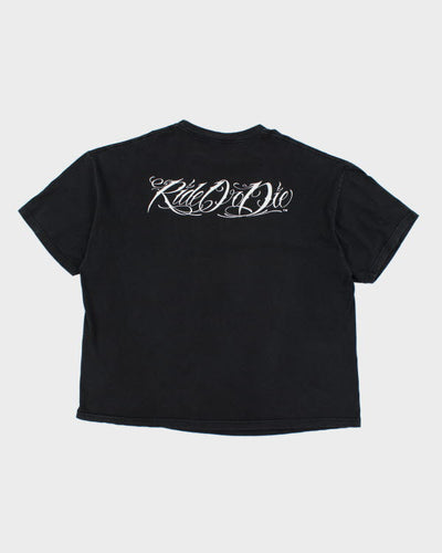 Y2k 00s Dirty Money Graphic T-shirt - XXXL