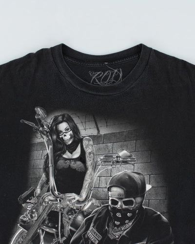 Y2k 00s Dirty Money Graphic T-shirt - XXXL