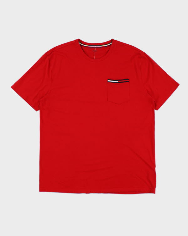 Tommy Hilfiger Red T-shirt - XL