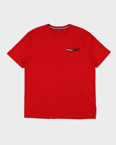 Tommy Hilfiger Red T-shirt - XL