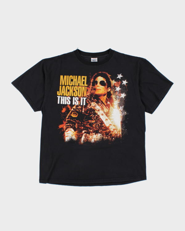 Vintage 2000's Michael Jackson Final Tour T-Shirt - L