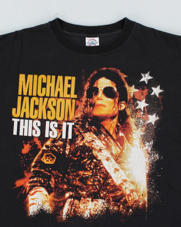 Vintage 2000's Michael Jackson Final Tour T-Shirt - L