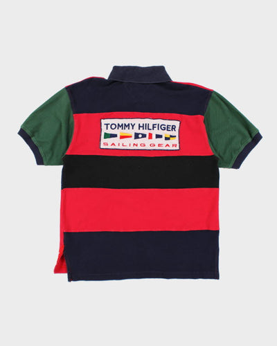 Vintage 90's Tommy Hilfiger Sailing Polo Shirt - L