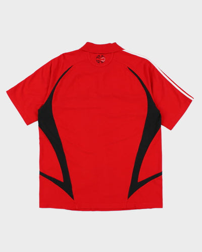 Vintage Adidas Liverpool FC Polo Shirt - L