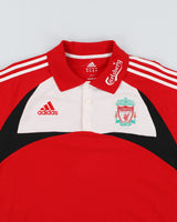 Vintage Adidas Liverpool FC Polo Shirt - L