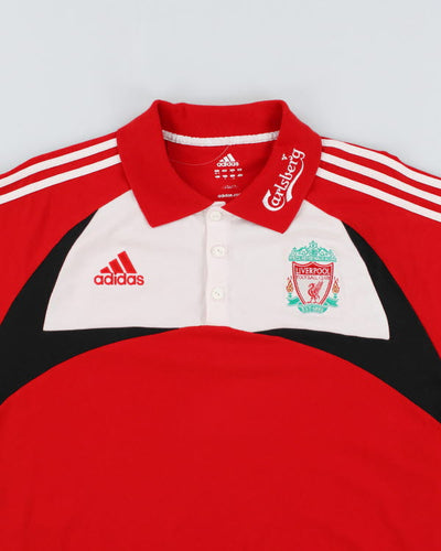 Vintage Adidas Liverpool FC Polo Shirt - L
