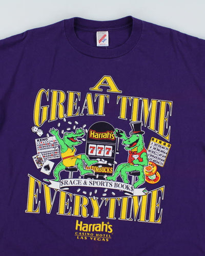 Vintage 90's Casino Crocodile T-Shirt - XXL