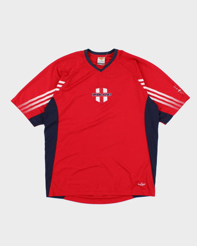 Vintage Euros 2004 England V Neck Shirt - M