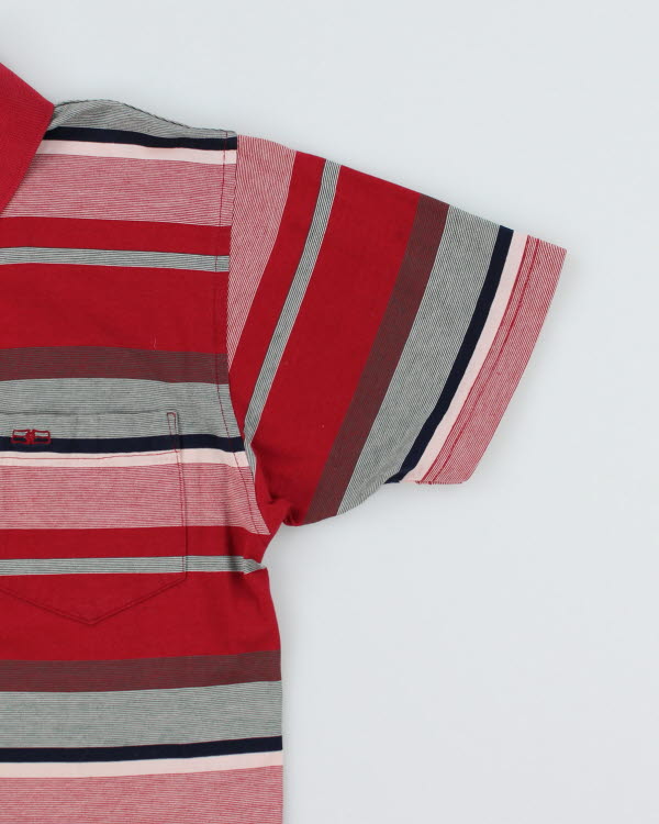 Balenciaga Stripe Polo Shirt - S