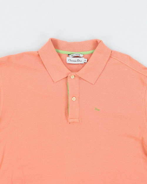 Vintage 90's Christian Dior Polo Shirt - XL