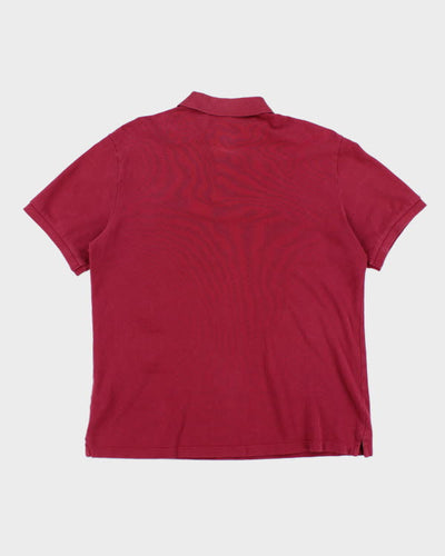 Burberry Red Polo Shirt - XL