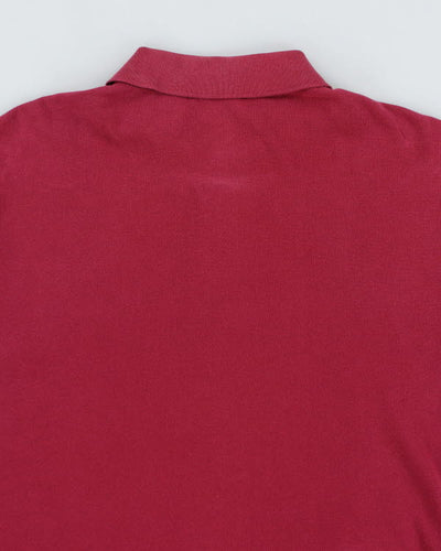 Burberry Red Polo Shirt - XL